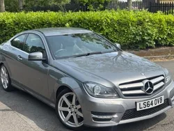 Silver Used 2014 Mercedes C250 Sport Edition Coupe | £7,500 (Super price)