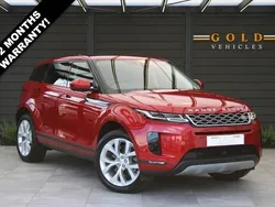 Red Used 2019 Land Rover Range Rover evoque SE SUV | £21,495 (A bit pricey)