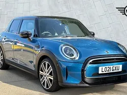 Blue Used 2021 Mini Cooper Exclusive Hatchback | £18,995 (Fair price)