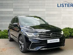 Deep black Used 2022 VW Tiguan R-line SUV | £26,990 (Fair price)