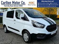 White Used 2020 Ford Transit Custom Van | £14,950 (Expensive)
