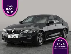 Black Used 2021 BMW 330 M Sport Sedan | £24,421 (Fair price)
