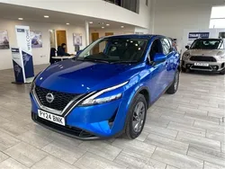 Magnetic blue Used 2024 Nissan Qashqai Acenta Premium SUV | £22,299 (Fair price)