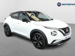 White Used 2022 Nissan Juke Tekna+ SUV | £15,199 (Fair price)