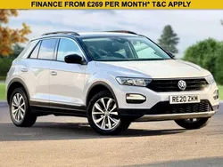 Silver Used 2020 VW T-Roc Design SUV | £13,250 (Fair price)