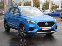 Blue Used 2021 MG ZS Excite Sedan | £11,499 (Fair price)
