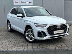White Used 2022 Audi Q5 S-Line SUV | £29,950 (Fair price)