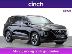 Black Used 2020 Hyundai Santa Fe Premium SE SUV | £21,899 (A bit pricey)