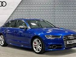 Blue Used 2016 Audi A6 Advanced Sedan | £20,442 (Fair price)