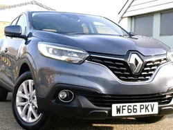 Grey Used 2016 Renault Kadjar Dynamique SUV | £6,500 (Fair price)