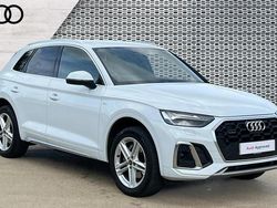 White Used 2023 Audi Q5 S-Line SUV | £32,546 (Good price)