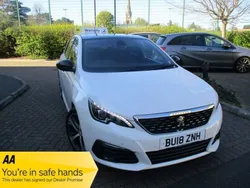 Pearl white Used 2018 Peugeot 308 GT-line Hatchback | £6,990 (Good price)
