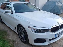 White Used 2017 BMW 520 M Sport Estate | £18,699 (Fair price)