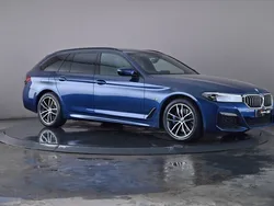 Blue Used 2022 BMW 530e M Sport Estate | £27,200 (Good price)