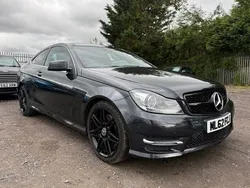 Black Used 2012 Mercedes C250 AMG Coupe | £6,995 (Fair price)