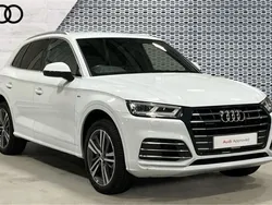 Glacier white Used 2020 Audi Q5 S-Line SUV | £30,688 (Fair price)
