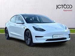 White Used 2022 Tesla Model 3 Standard Range Sedan | £20,002 (Fair price)