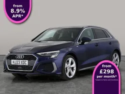 Blue Used 2023 Audi A3 S-Line Hatchback | £22,176 (Good price)