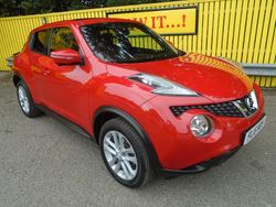 Red Used 2015 Nissan Juke Acenta Premium SUV | £5,495 (A bit pricey)