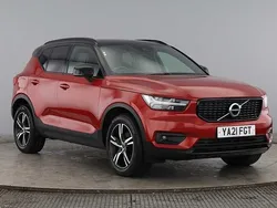 Fusion red Used 2021 Volvo XC40 Pro SUV | £25,590 (Super price)