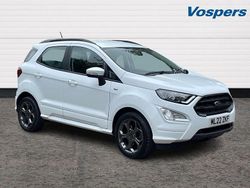 White Used 2022 Ford Ecosport ST-Line SUV | £12,500 (Fair price)