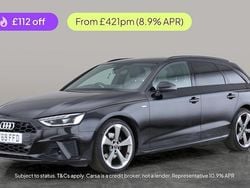 Black Used 2020 Audi A4 Black Edition Estate | £23,260 (Good price)