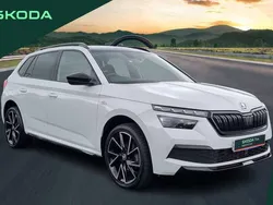White Used 2023 Skoda Kamiq Monte Carlo SUV | £21,190 (Fair price)