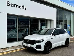 White Used 2023 VW Touareg Black Edition SUV | £46,999 (Fair price)
