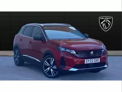 Red Used 2022 Peugeot 3008 Premium SUV | £21,572 (Fair price)