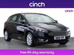 Black Used 2018 Ford Focus Titanium Hatchback | £8,249 (Good price)