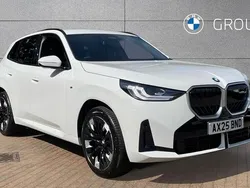 Alpine white Used 2025 BMW X3 M Sport SUV | £51,995 (Expensive)