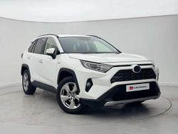 White Used 2019 Toyota RAV4 Hybrid SUV | £21,399 (A bit pricey)