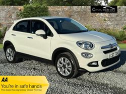 White Used 2018 Fiat 500X Cross SUV | £9,995 (Fair price)