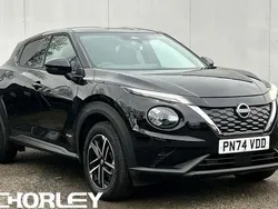 Black Used 2024 Nissan Juke N-Connecta SUV | £20,951 (Fair price)