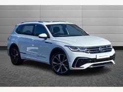White Used 2022 VW Tiguan Allspace R-line SUV | £30,250 (Expensive)