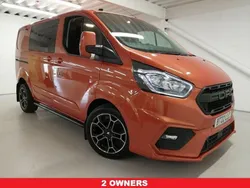 Orange Used 2022 Ford Transit Custom Limited Van | £25,000