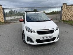 White Used 2017 Peugeot 108 Roland Garros Hatchback | £6,899 (A bit pricey)