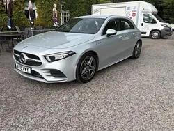 Silver Used 2019 Mercedes A200 AMG line Hatchback | £17,499 (Fair price)