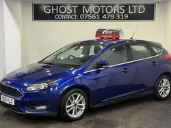 Blue Used 2015 Ford Focus Zetec Hatchback | £2,995 (Fair price)