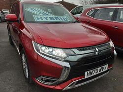 Red Used 2020 Mitsubishi Outlander P-HEV SUV | £11,771 (Fair price)
