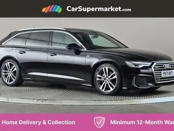 Black Used 2021 Audi A6 S-Line Estate | £25,697 (Fair price)