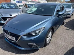 Blue Used 2014 Mazda 3 Hatchback | £7,490 (Fair price)