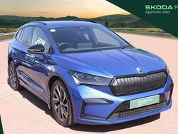 Blue Used 2024 Skoda Enyaq iV SportlinePlus SUV | £33,750 (A bit pricey)