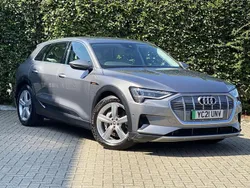 Grey Used 2021 Audi e-tron Advanced SUV | £15,899 (A bit pricey)