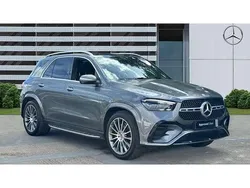 Grey Used 2024 Mercedes GLE450 AMG AMG line SUV | £60,544 (A bit pricey)