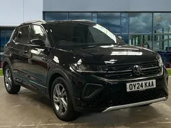 Black Used 2024 VW T-Cross R-line SUV | £23,782 (Expensive)