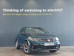 Blue Used 2023 VW Tiguan R-line Edition SUV | £30,998 (A bit pricey)