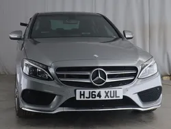 Silver Used 2014 Mercedes C220 AMG Line Premium Sedan | £8,240 (Expensive)