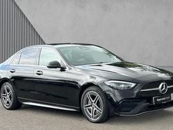 Black Used 2024 Mercedes C300e AMG Line Premium Sedan | £35,480 (Good price)