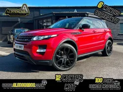 Red Used 2014 Land Rover Range Rover evoque Dynamic SUV | £12,995 (Fair price)